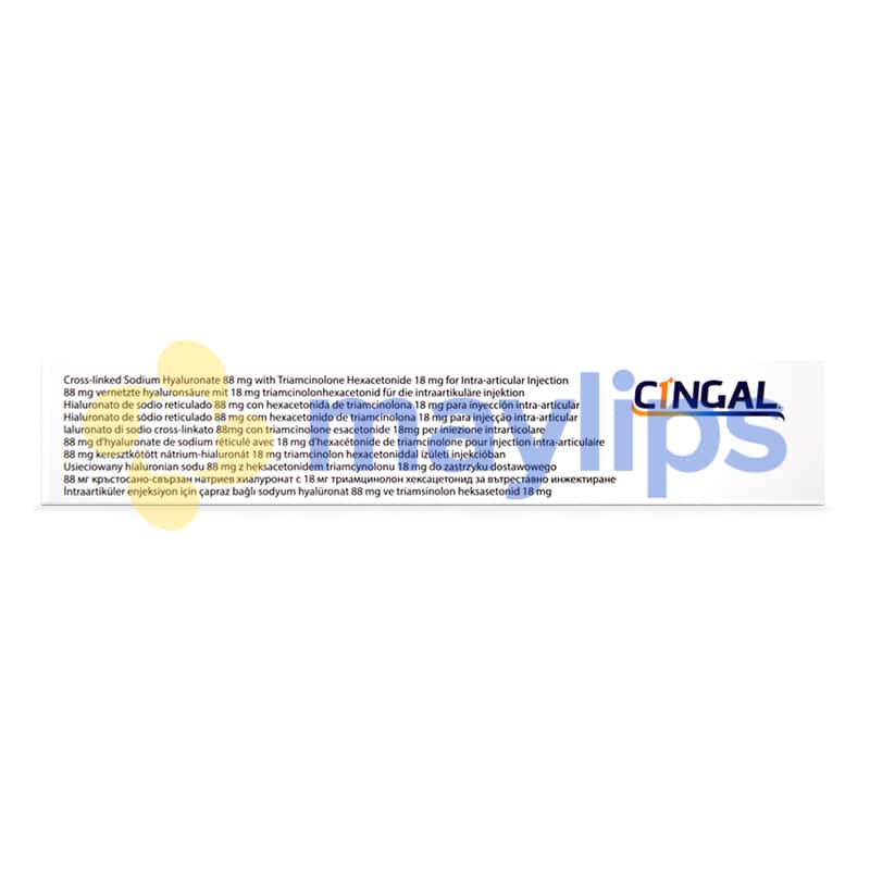 product Cingal Back