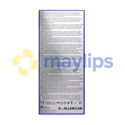 product Juvederm Volift Lidocaine Back