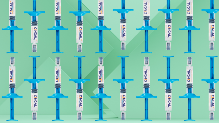 Cingal syringes.