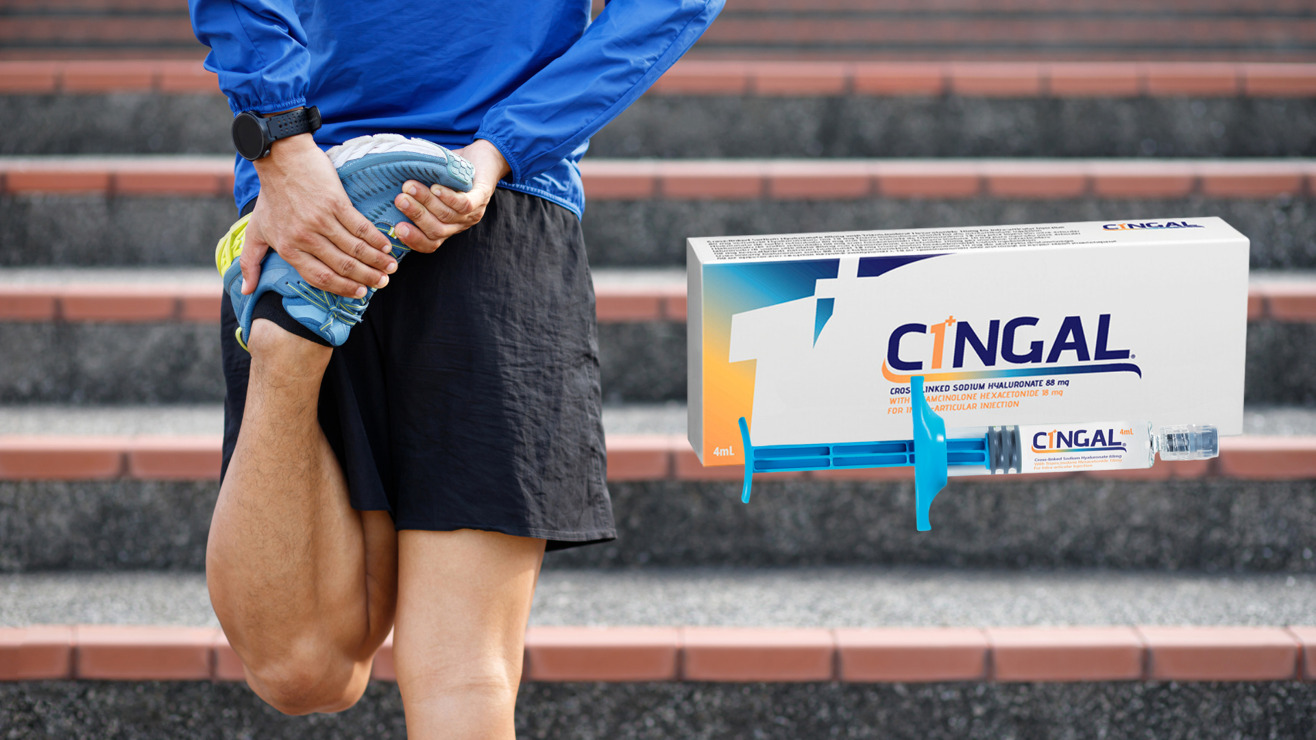 Healthy joints thanks to Cingal.