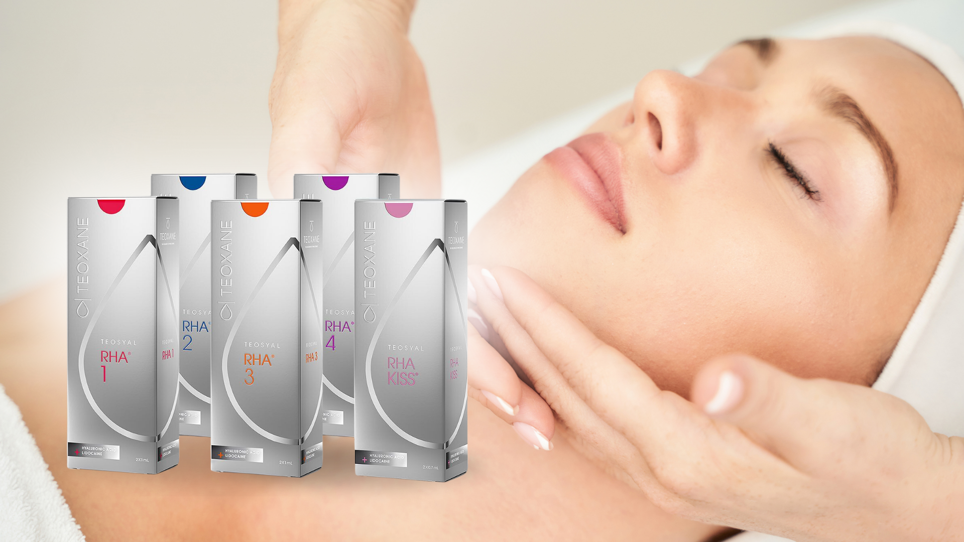 Teosyal filler to address facial volume loss.