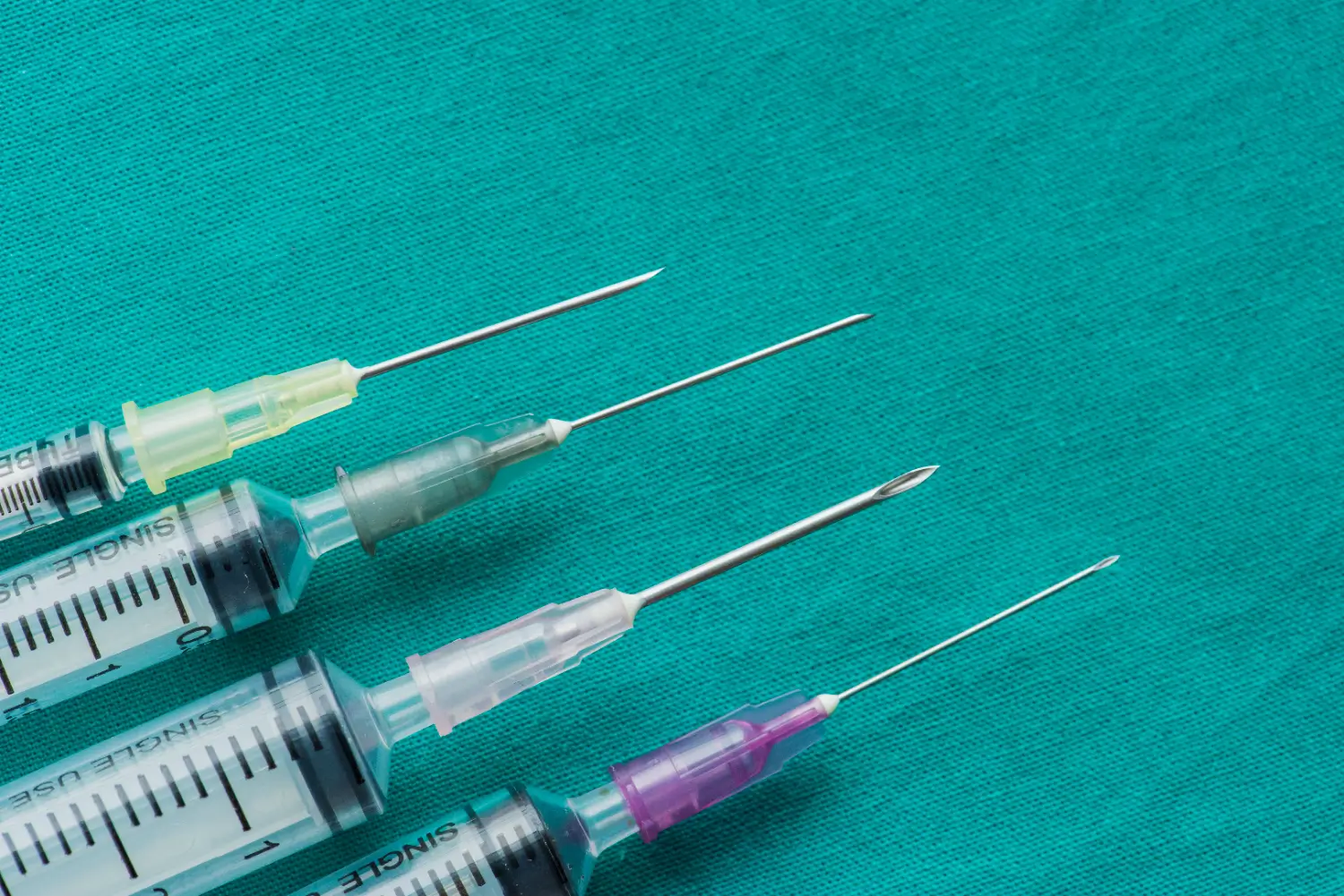 different syringes