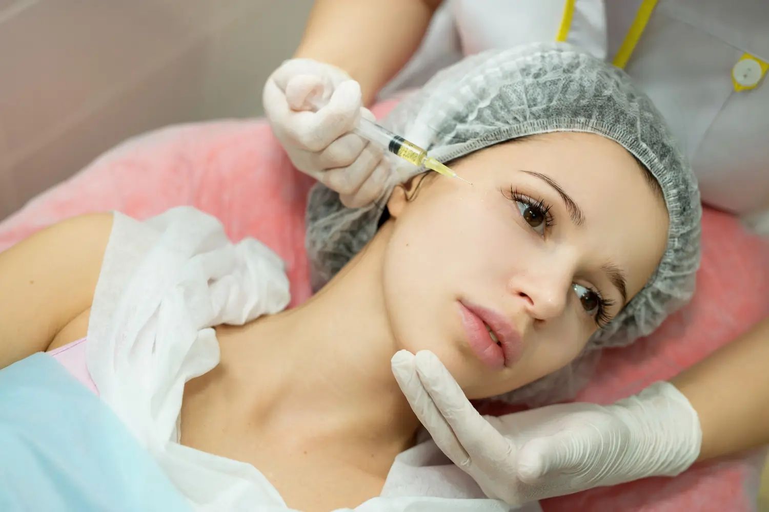 injection for crow's feet and other facial wrinkles