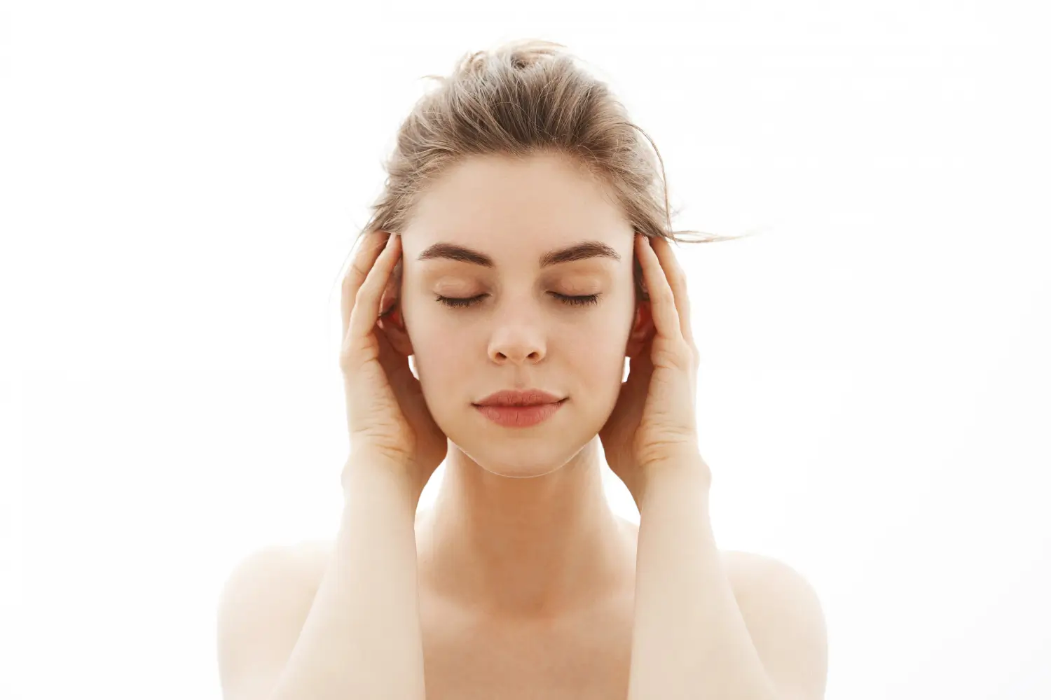 woman with rejuvenated skin