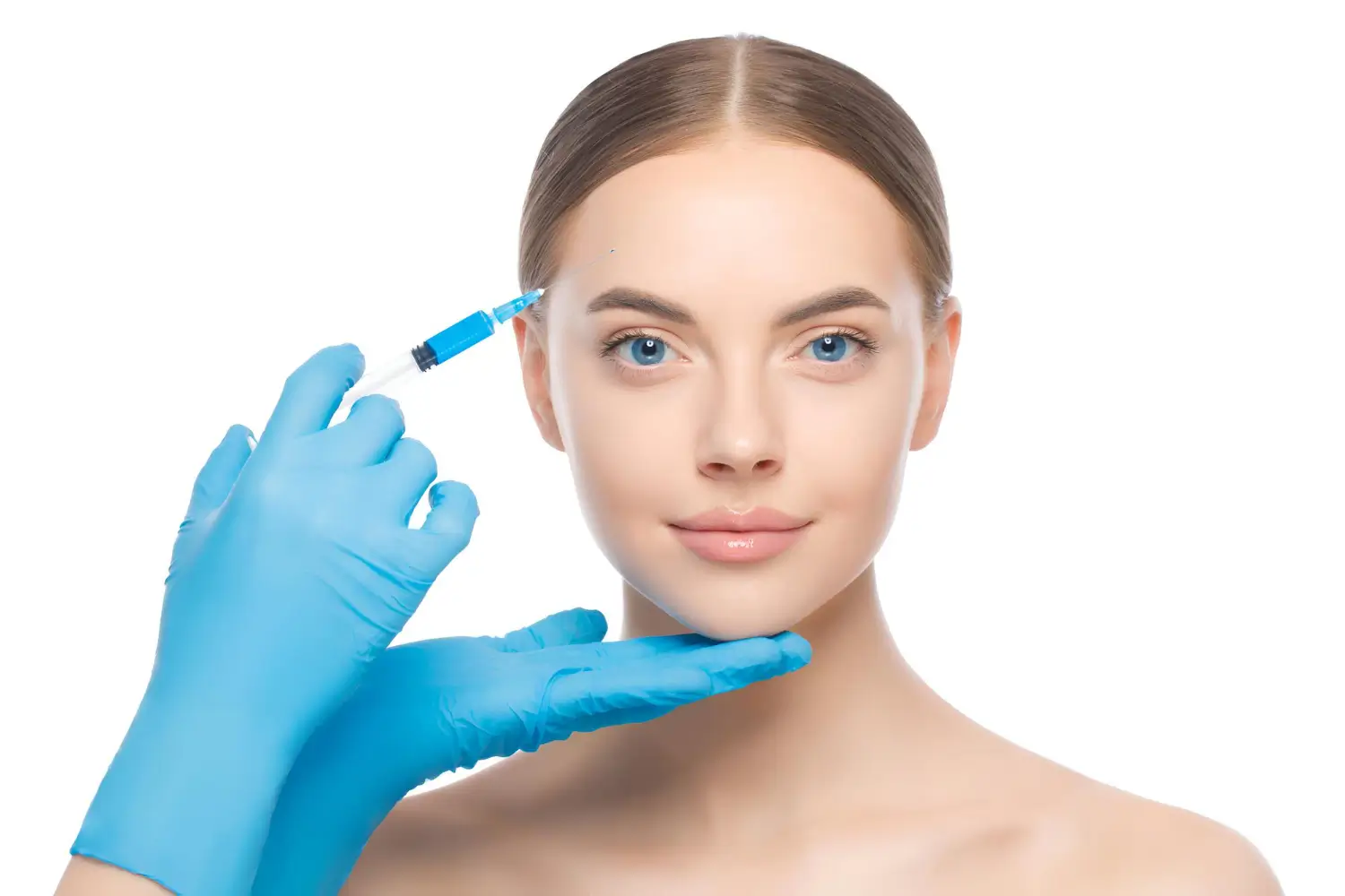 one happy patient of a cosmetic injection