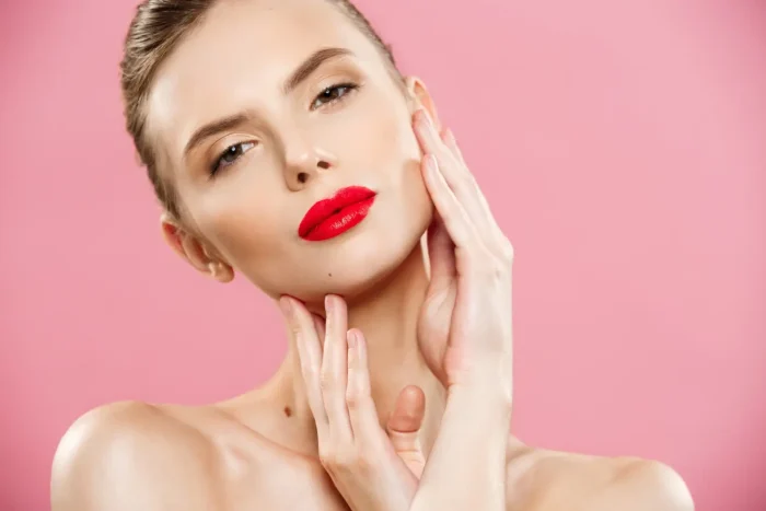 red lips