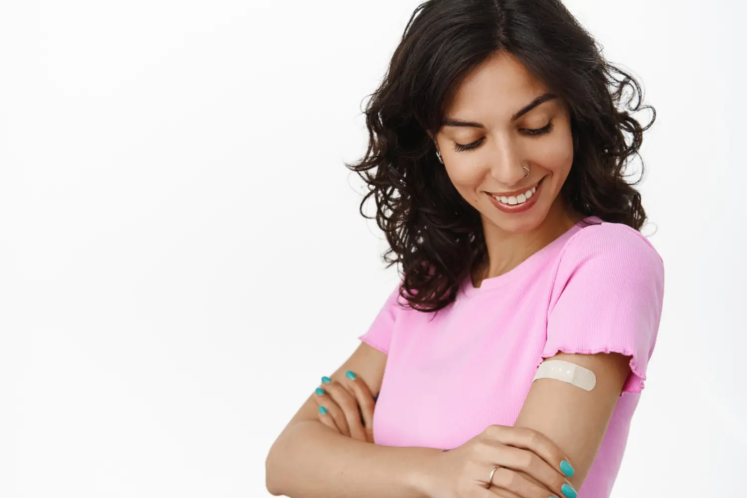 she is happy with her contraceptive injection