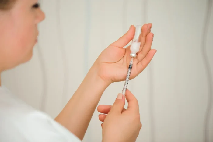 filler into a syringe