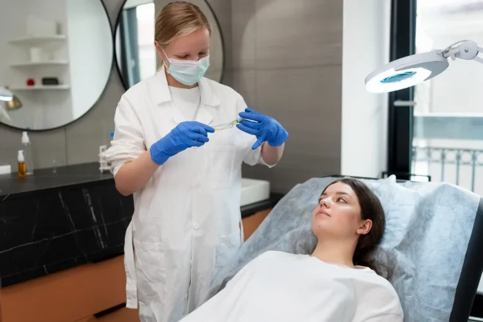 doctor in the clinic