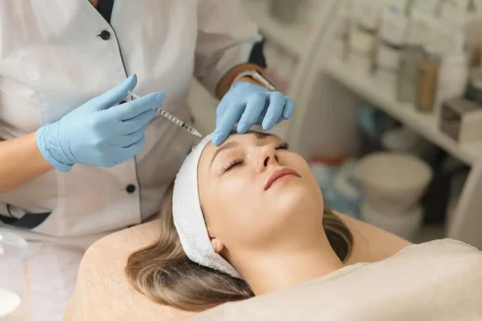 forehead injection