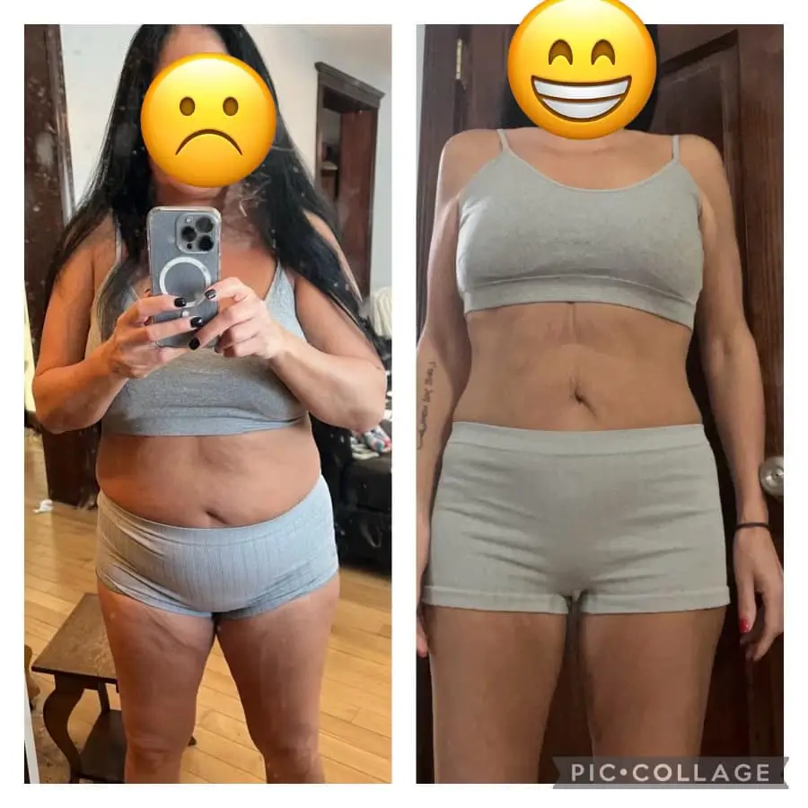 weight then and now