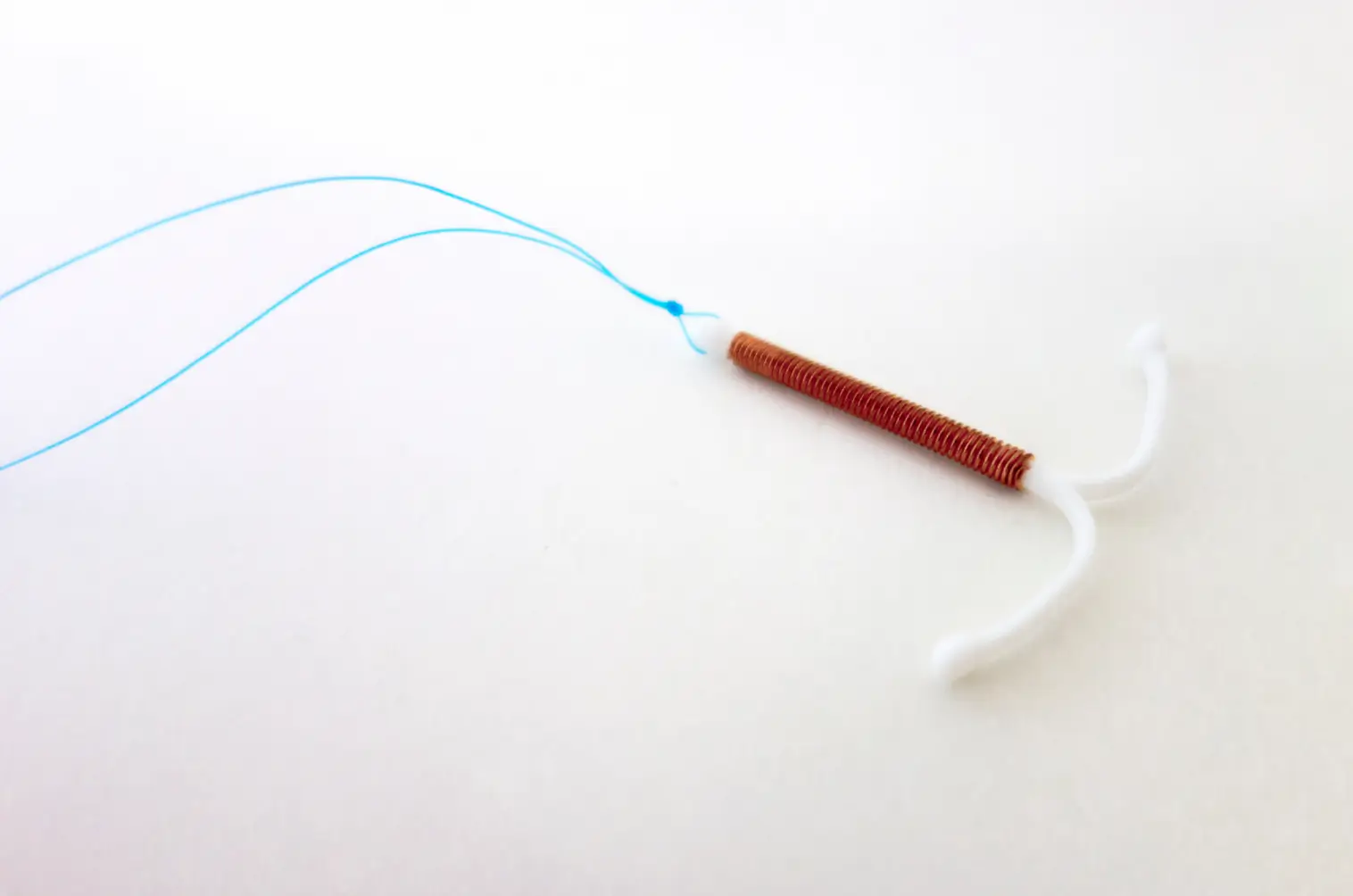 the device inserted